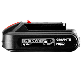 Аккумулятор GRAPHITE Energy+ 58G001 Слайдер 18В 2Ач photo 1