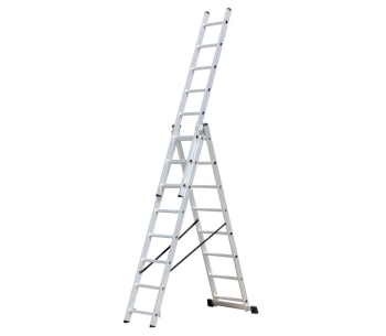 Лестница трехсекционная SunLadders AC0308A 5.08m 150kg photo