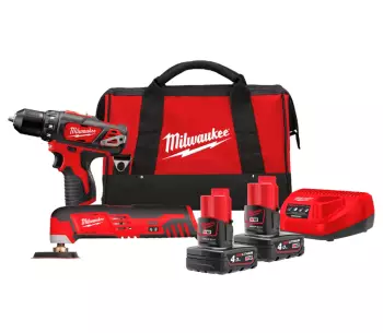 Набор аккумуляторный инструментов MILWAUKEE M12BPP2D-402B 12В 4Ач photo