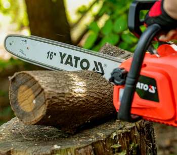 Цепная пила аккумуляторная YATO YT828131 400мм 2x18В 4Ач photo 6