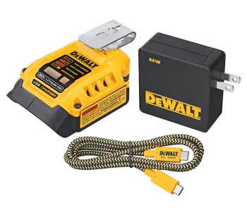 Зарядное устройство DEWALT DCB094K 65вт 20-60В 2.4/5.0A photo