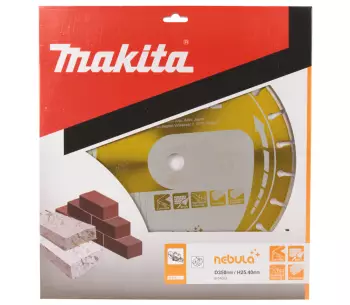 Disc de tăiat cu diamant MAKITA Nebula B-54053 350mm Segmentat Piatră photo 0