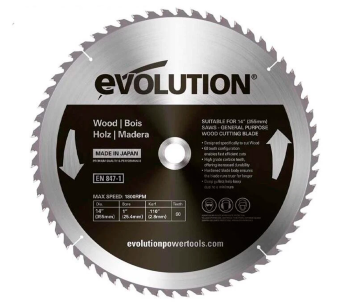 Пильный диск EVOLUTION GW255TCT-60 355мм 2.8мм photo