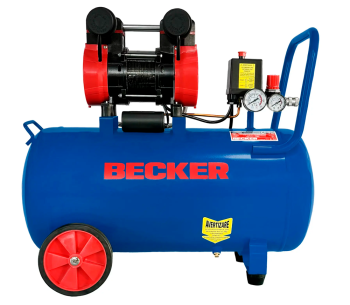 Компрессор BECKER CF50 80л/мин 50л photo 0
