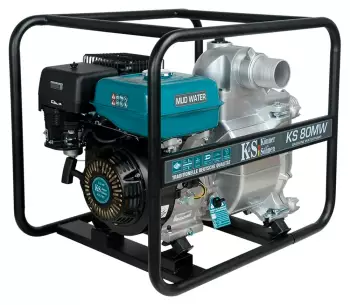 Мотопомпа бензиновая Könner&Söhnen KS80MW 60000л/ч 9лс photo
