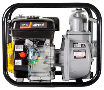 Мотопомпа бензиновая HUTER MP-80/2 54000л/ч 7лс photo 0