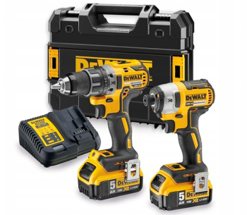 Набор аккумуляторных инструментов DEWALT DCK268P2T 18В 5Ач photo