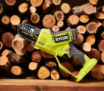 Цепная пила аккумуляторная RYOBI RY18PSX10A-120 100мм 18В 2Ач photo 1
