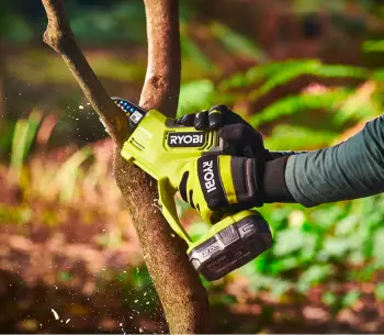 Цепная пила аккумуляторная RYOBI RY18PSX10A-120 100мм 18В 2Ач photo 6