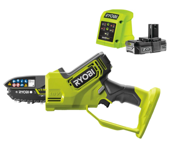 Fierăstrău cu lanț cu acumulator RYOBI RY18PSX10A-120 100mm 18V 2Ah photo