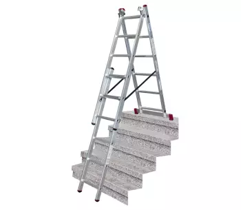 Лестница трехсекционная KRAUSE Corda 3х6 013361 3.64m 150kg photo 2