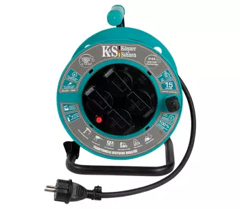 Prelungitor cu tambur Könner&Söhnen KS CR-15M photo 0