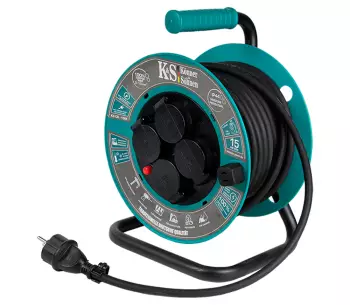 Prelungitor cu tambur Könner&Söhnen KS CR-15M photo 1