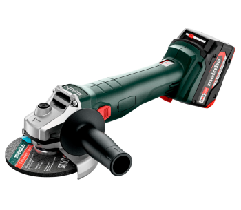 Угловая шлифмашина аккумуляторная METABO W 18 7-125 125мм 18В 4Ач photo