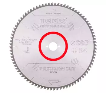Disc pentru fierastrau electric METABO Precision CUT 305x30 Z84 WZ 5 305mm 2.4mm photo