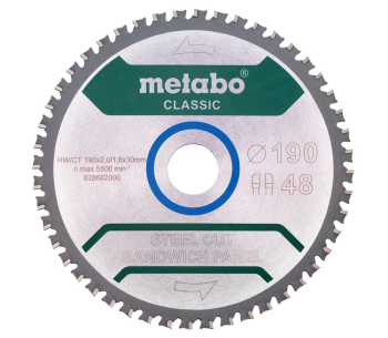 Disc pentru fierastrau electric METABO Classic 190x30 Z48 FZ/FA 4 190mm 2mm photo