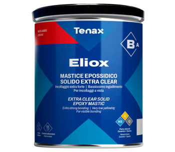 Клей эпоксидный мастика прозрачная Tenax ELIOX B 0.75л photo