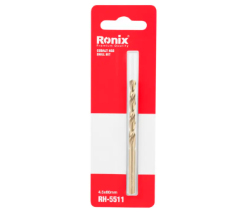 Burghiu pe metal RONIX RH-5511 4.5mm HSS-CO photo 2