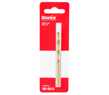 Сверло по металлу RONIX RH-5512 5.0мм HSS-CO photo 2
