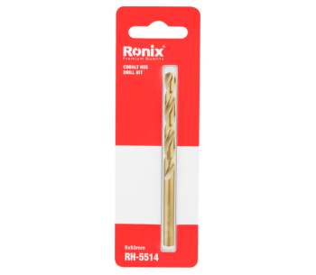 Сверло по металлу RONIX RH-5514 6.0мм HSS-CO photo 2