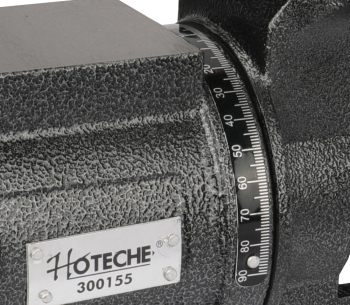 Тиски слесарные поворотные HOTECHE 300155 125мм photo 1