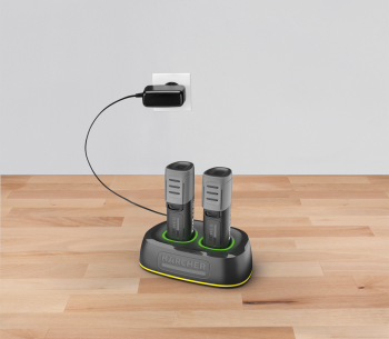 Зарядное устройство KARCHER Duo 25вт 220В 2x2.5A photo 0