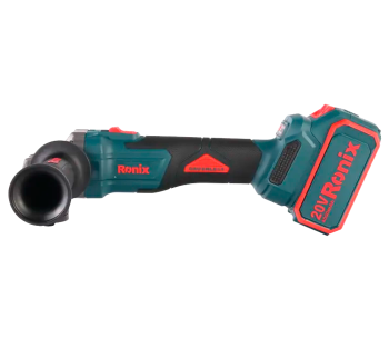 Угловая шлифмашина аккумуляторная RONIX 8680 125мм 20В 4Ач photo 0