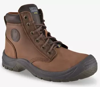 Ботинки рабочие SAFETY JOGGER DAKAR S3 LEATHER Коричневые 46 photo