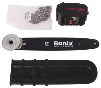 Цепная пила аккумуляторная RONIX 8923-40V 300мм 40В 2Ач photo 2