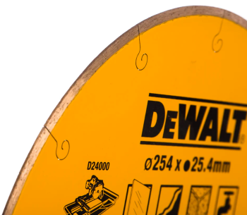 Алмазный отрезной диск DEWALT DT3734 254мм Сегментированный Камень photo 0