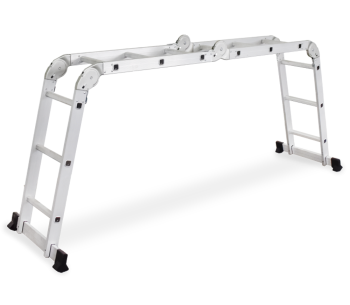 Лестница трансформер DRABEST DR-ALU-4X3-HOME 3.38м 125kg photo