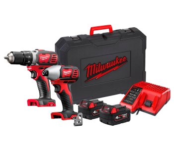 Набор аккумуляторных инструментов MILWAUKEE M18 BPP2D-402C photo