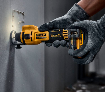 Фрезер аккумуляторный по гипсокартону (без АКБ) DEWALT DCE555N-XJ 6.4мм 18В photo 5