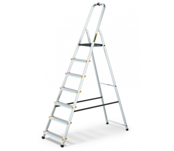 Стремянка DRABEST DR-AL-D7-PRO-Ż+CZ 1.4м 150kg photo