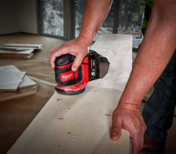 Шлифмашина эксцентриковая аккумуляторная (без АКБ) MILWAUKEE M18 BOS125-0 125мм 18В photo 4