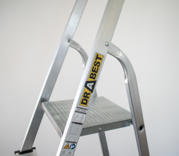 Стремянка DRABEST DR-AL-D5-HOME 0.97м 125kg photo 2