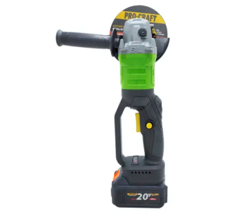 Угловая шлифмашина аккумуляторная ProCraft PWA125 125мм 20В 4Ач photo 1