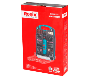 Шлифмашина прямая аккумуляторная RONIX 3420  3.6В 1.5Ач photo 7