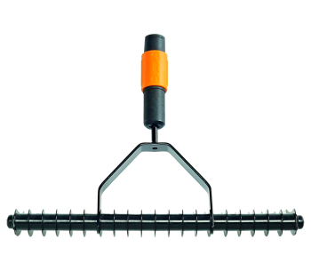 Грабли-аэратор (без черенка) FISKARS QuickFit 360мм 365мм photo 0