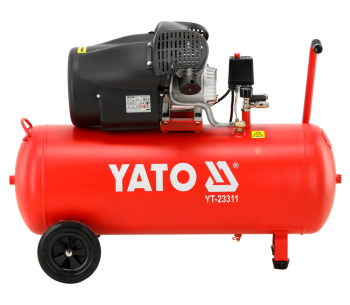 Компрессор YATO YT23311 412л/мин 100л photo 1
