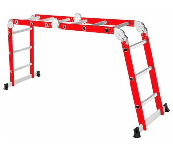 Лестница трансформер диэлектрическая SunLadders PM0312 3.5m 150kg photo 0