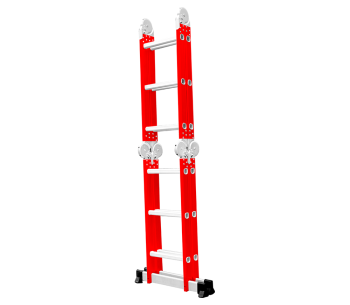 Лестница трансформер диэлектрическая SunLadders PM0312 3.5m 150kg photo 1