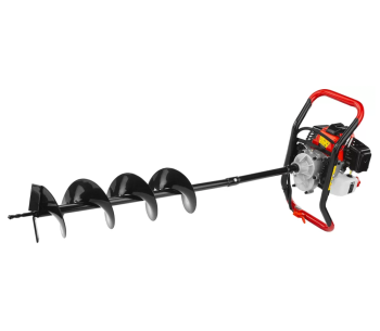 Мотобур бензиновый RED Technic RTSWG0106 100/150/200мм 52см3 photo