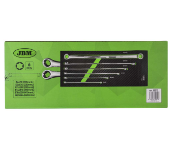 Набор 6 накидных ключей двусторонних TORX JBM-52912 E6-E24мм photo 3