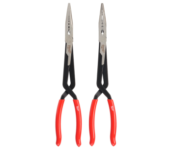 Clești cu falci drepte alungite 2buc MILWAUKEE LONG REACH PLIERS 332mm photo