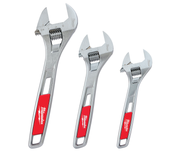 Set 3 chei reglabile MILWAUKEE Wrench Triple Pack 24.5/30/36.5mm 150/200/250mm photo