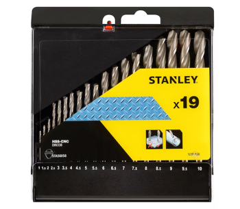 Set burghiuri pe metal STANLEY STA56058 1-9mm HSS-CNC photo