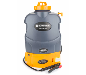 Опрыскиватель аккумуляторный POWERMAT PM-OA-20T 4.5бар 20л 12В 5Ач photo 0