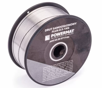 Сварочная проволока POWERMAT FLUX-0.8-1KG Порошковая 0.8мм 1kg photo