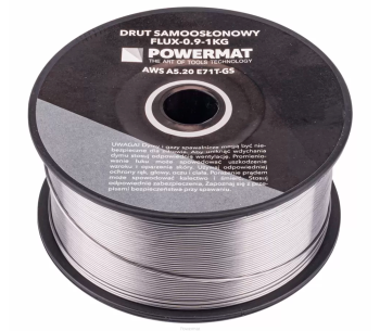 Сварочная проволока POWERMAT FLUX-0.9-1KG Порошковая 0.9мм 1kg photo 0